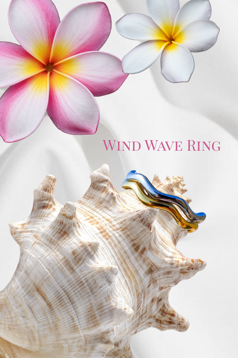 Wind Wave Ring *ハワイアン彫あり*