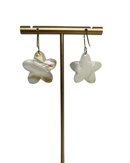 Ocean Pulmeria Earring