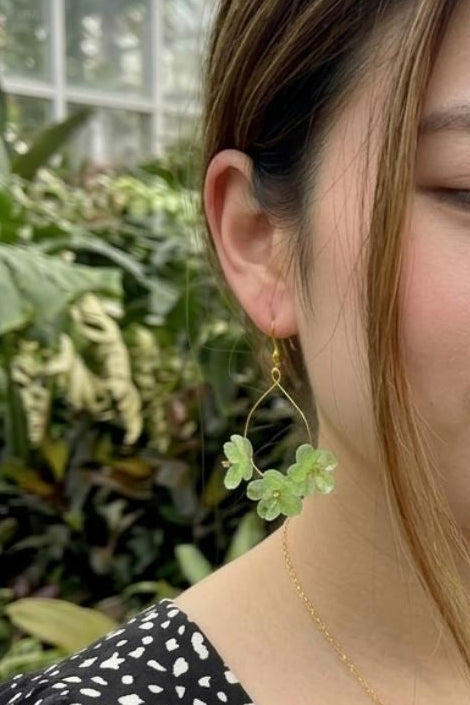 Aloha Bloom Drop Earrings – Island Green