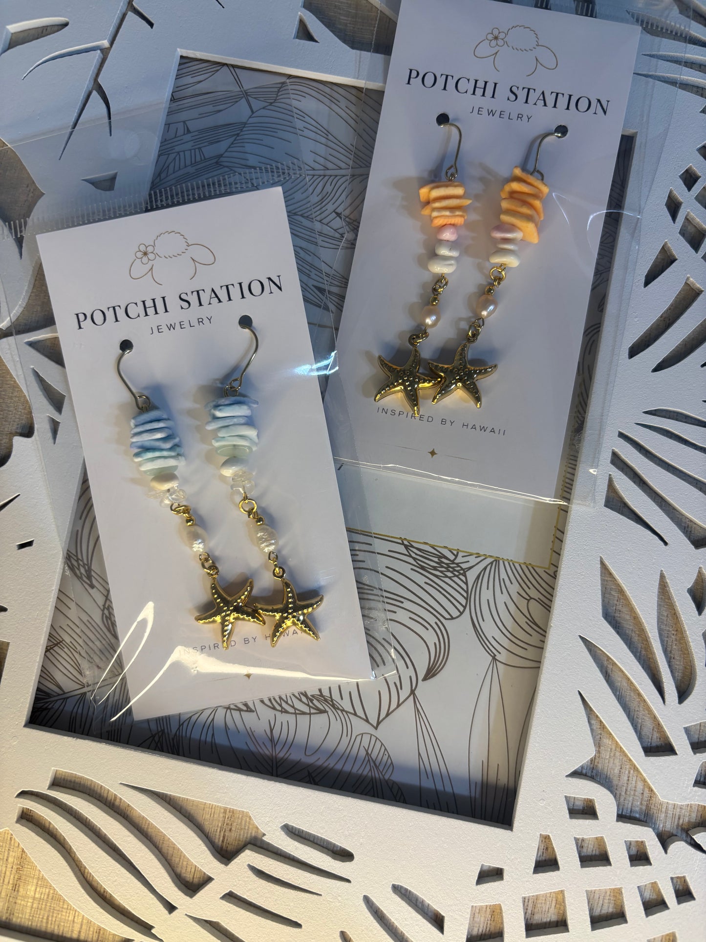 🌊 Waikiki Beach ・🌇Sunset Earrings
